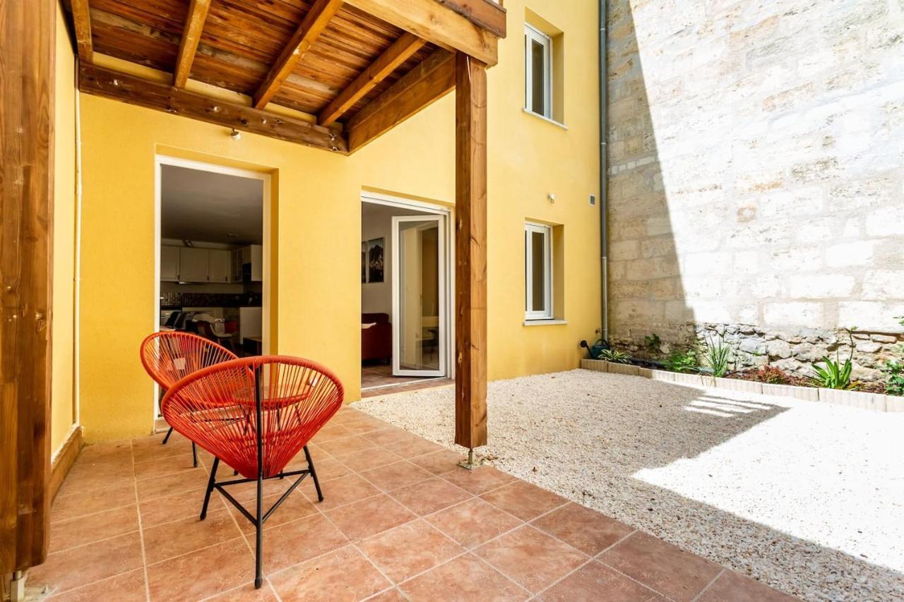 Joli Appartement Avec Jardin / Vieux-Lormont Zewnętrze zdjęcie